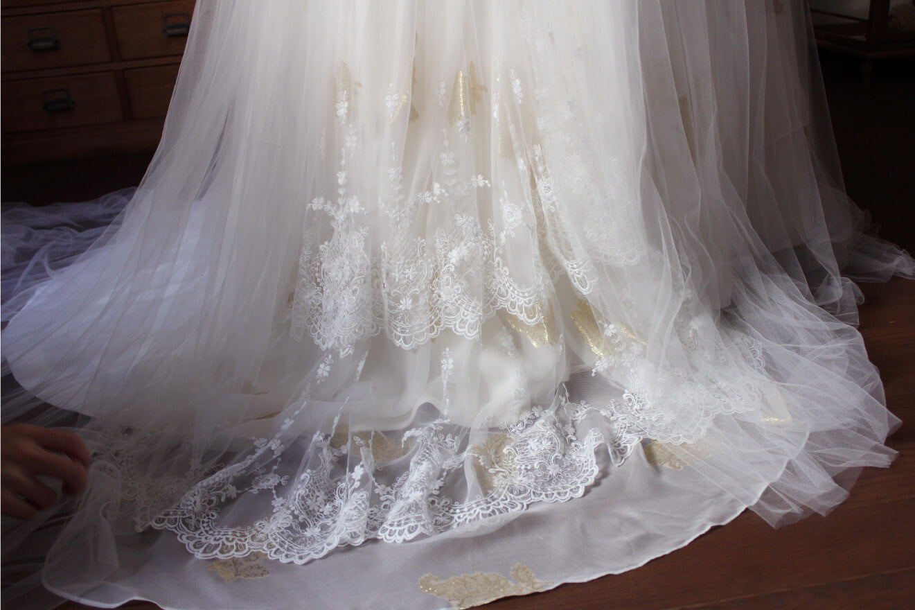 NADELL Wedding Dress / オーガニックコットンウェディングドレス 